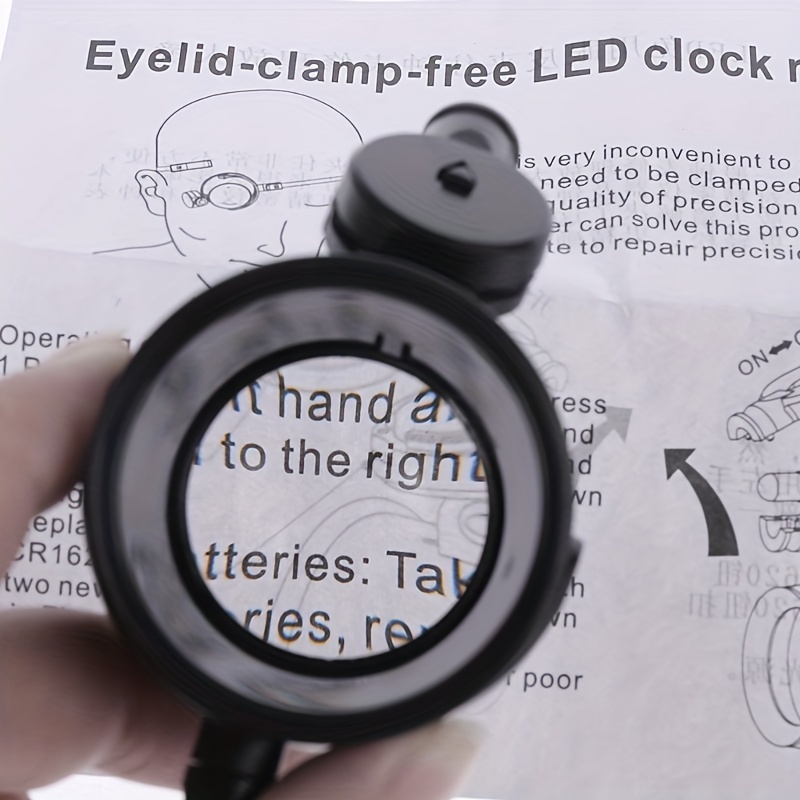 15x Glasses style Maintenance Magnifying Glass Repair Watch - Temu