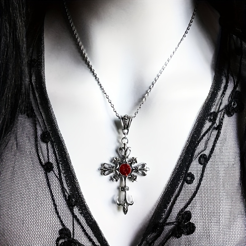 Silver Goth Necklace -  Canada