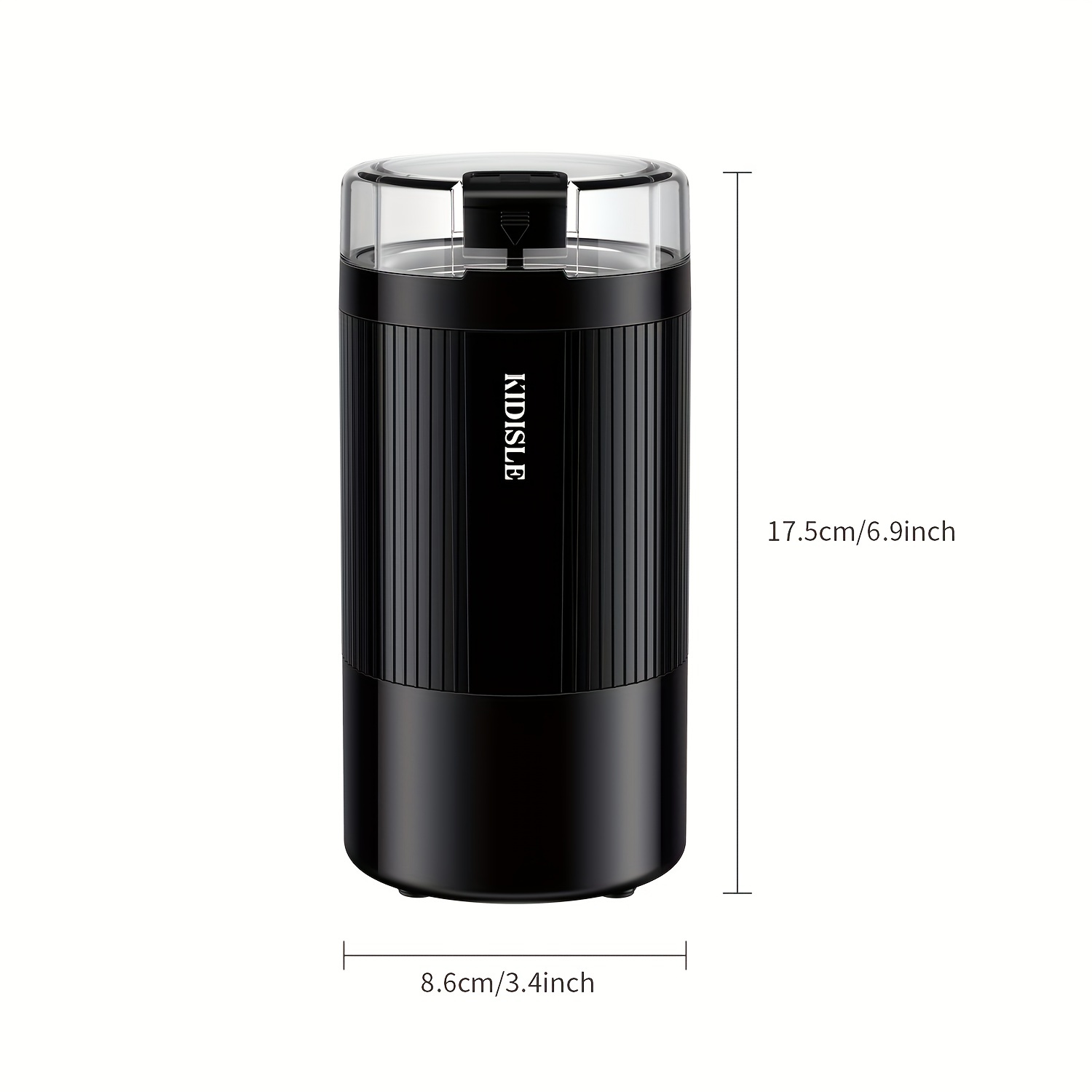 Powerful Electric Coffee Bean Grinder With One Touch Push - Temu