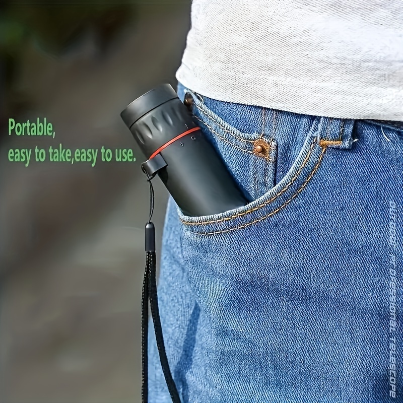 12X HD Magnifying Monocular Telescope Small Size Perfect Photo Gift