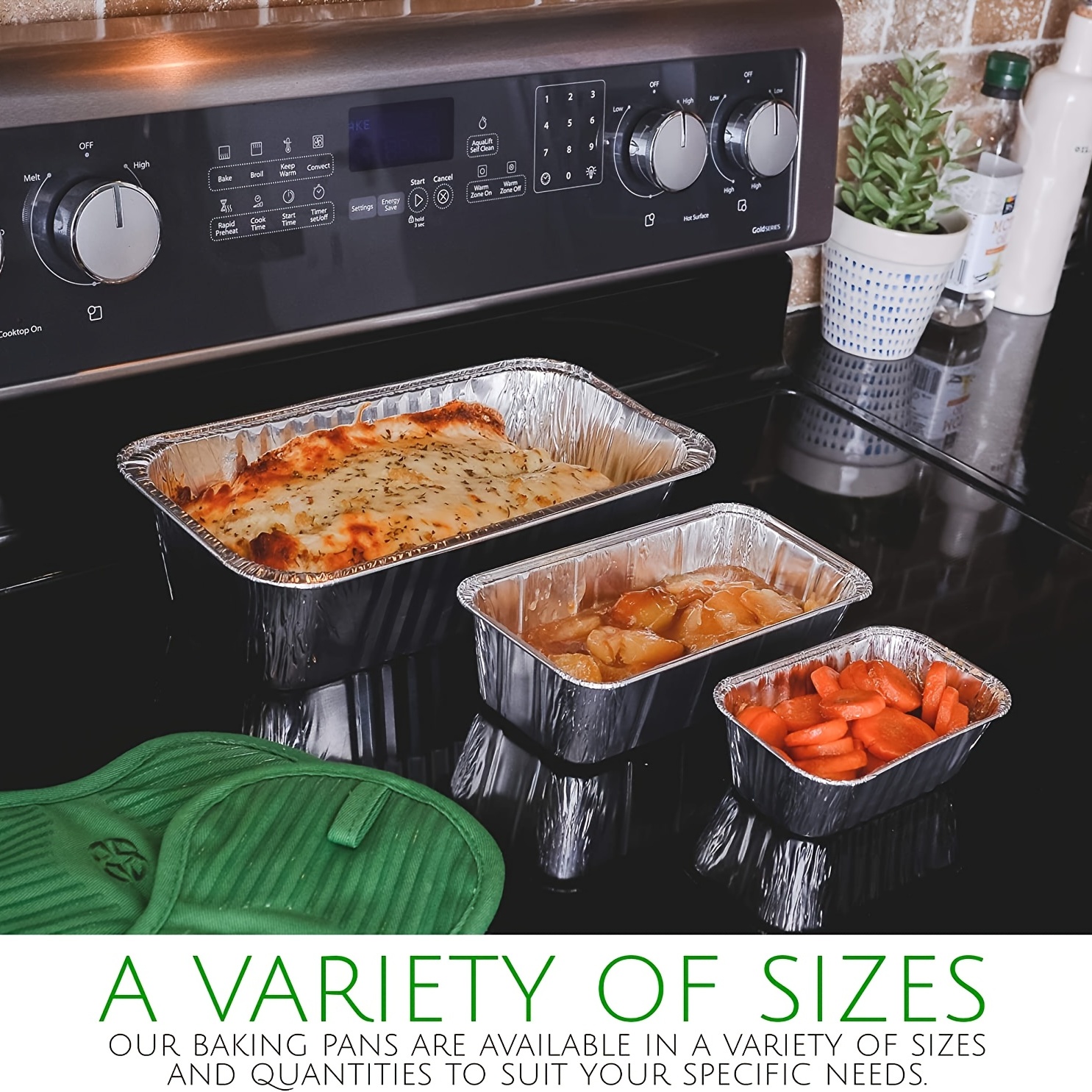 Aluminum Loaf Pans: Perfect For Baking Banana Bread, Cakes & Meatloaf -  Disposable & Ready To Serve! - Temu