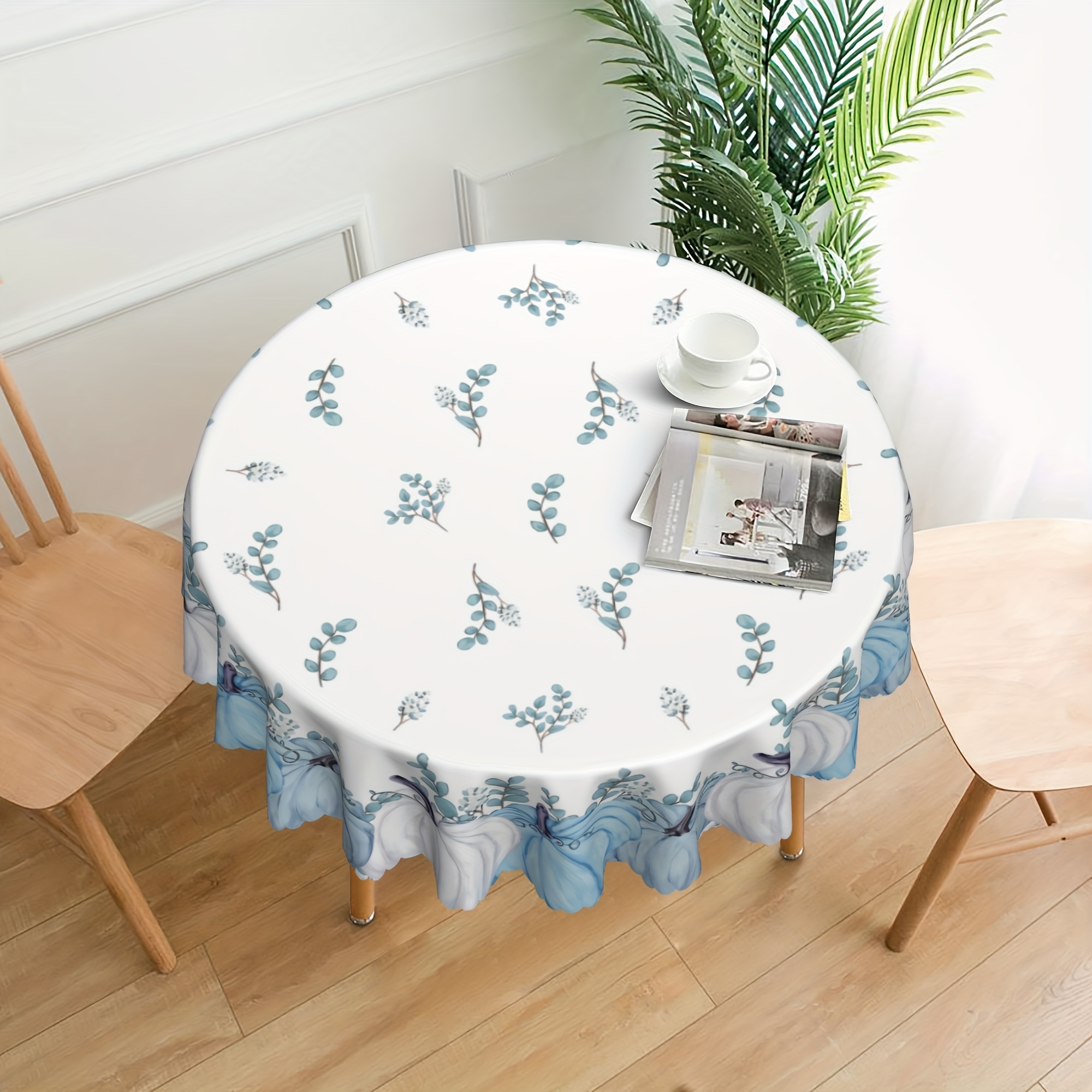 Fall Series Polyester Tablecloth Autumn Pumpkin Table Cloth