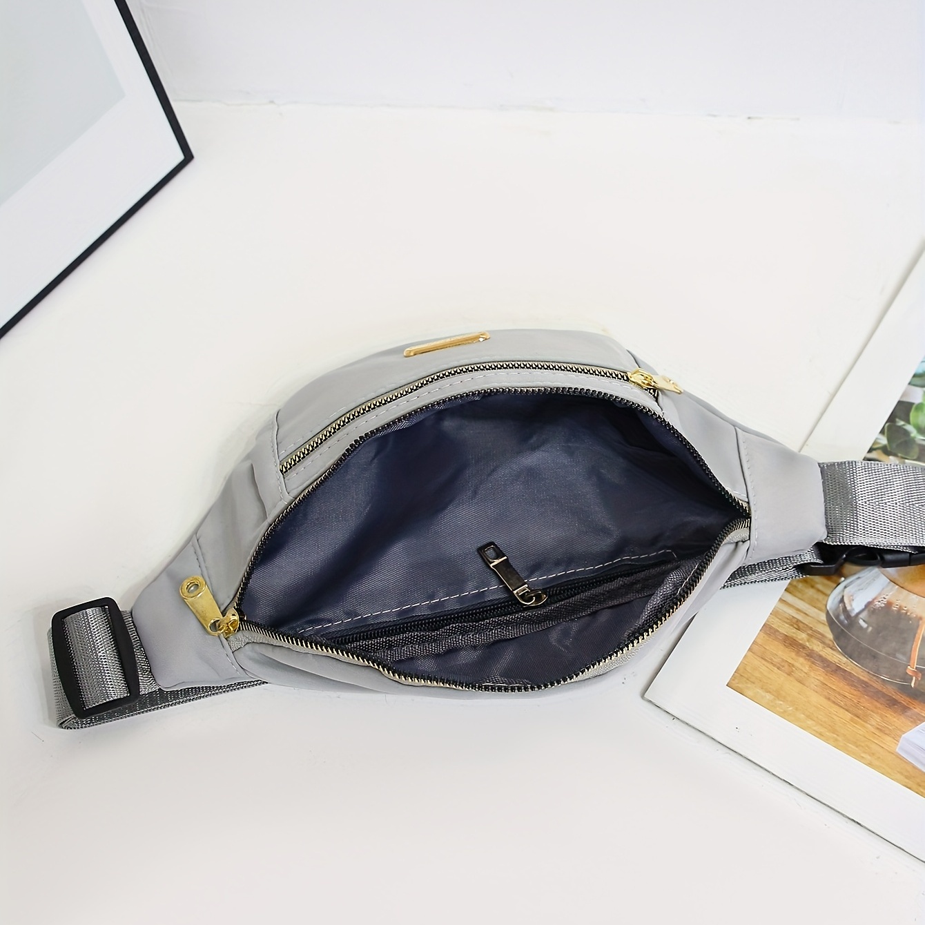 Women's Portable Sports Waist Bag Multi layer Mobile Phone - Temu