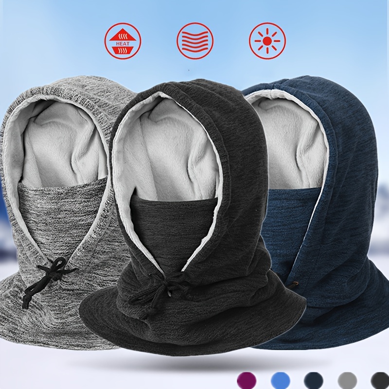 Unisex Outdoor Fleece Hats Camping Hiking Windproof - Temu