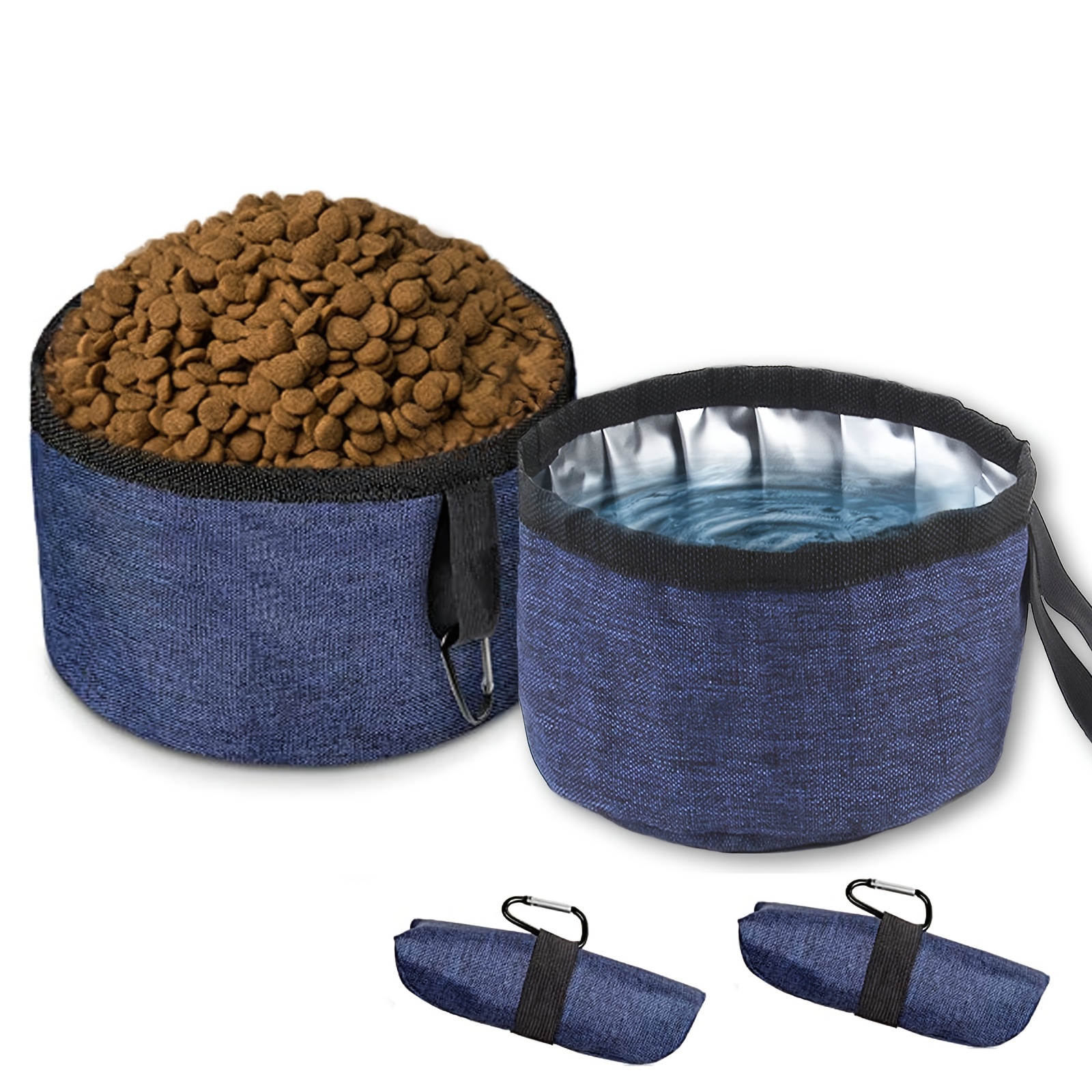 2 Pcs Portable Dog Bowl Extra Large Collapsible Bowls For Food And Water  Travel Bowls For Pet Bowls - Pet Supplies - Temu