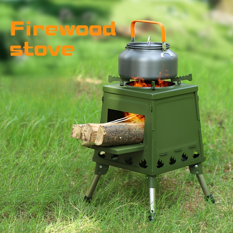 Outdoor Small Portable Heater Stove Camping Gas Stove Camp - Temu