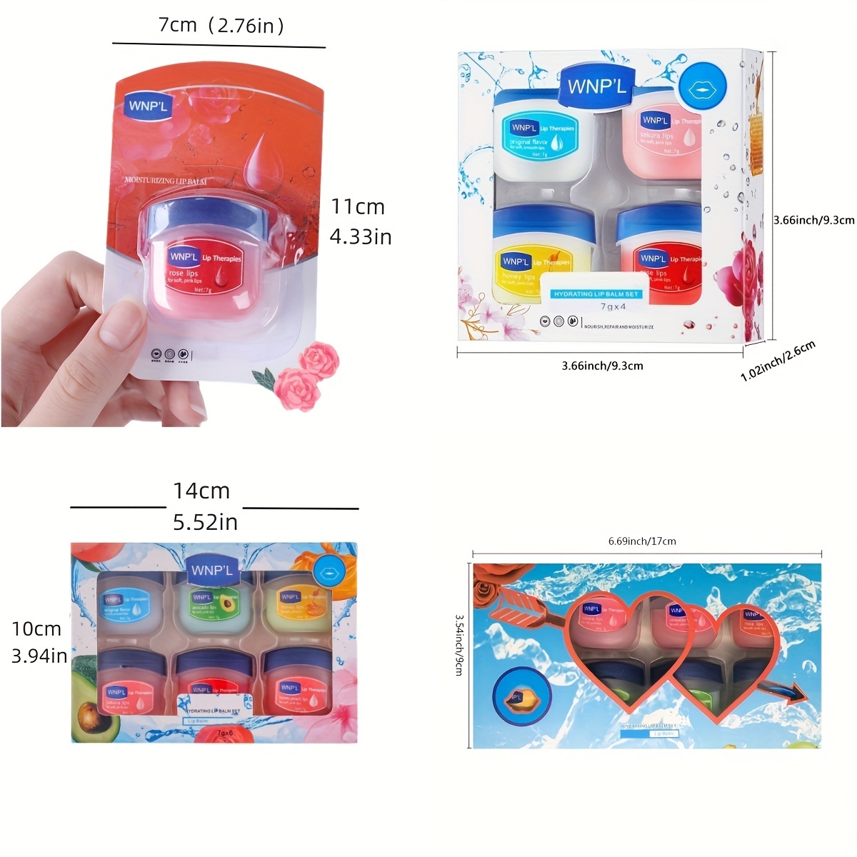 Lip Balm Set | Moisturizing & Nourishing Lip Care