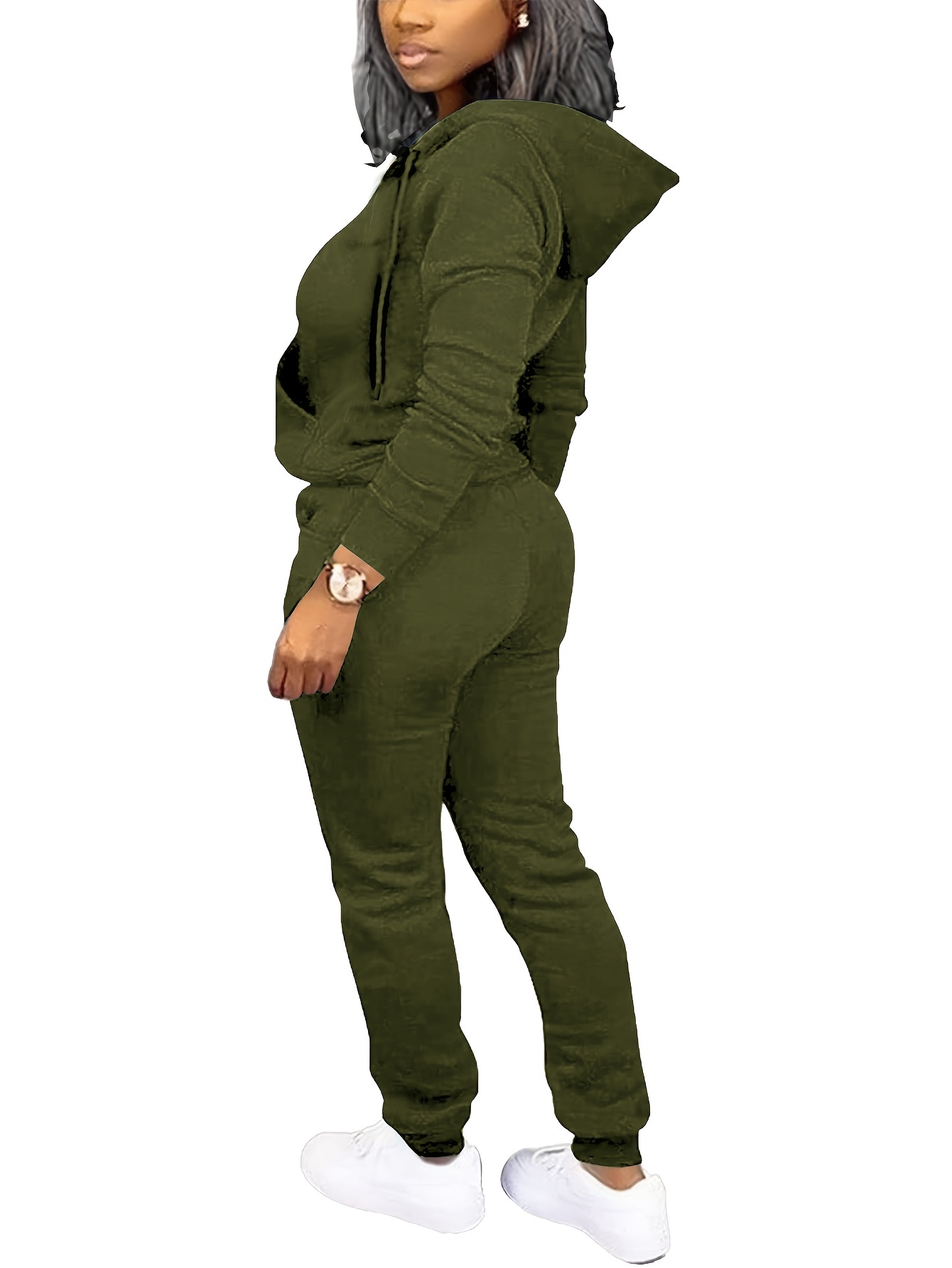 Tracksuit womens olive outlet green