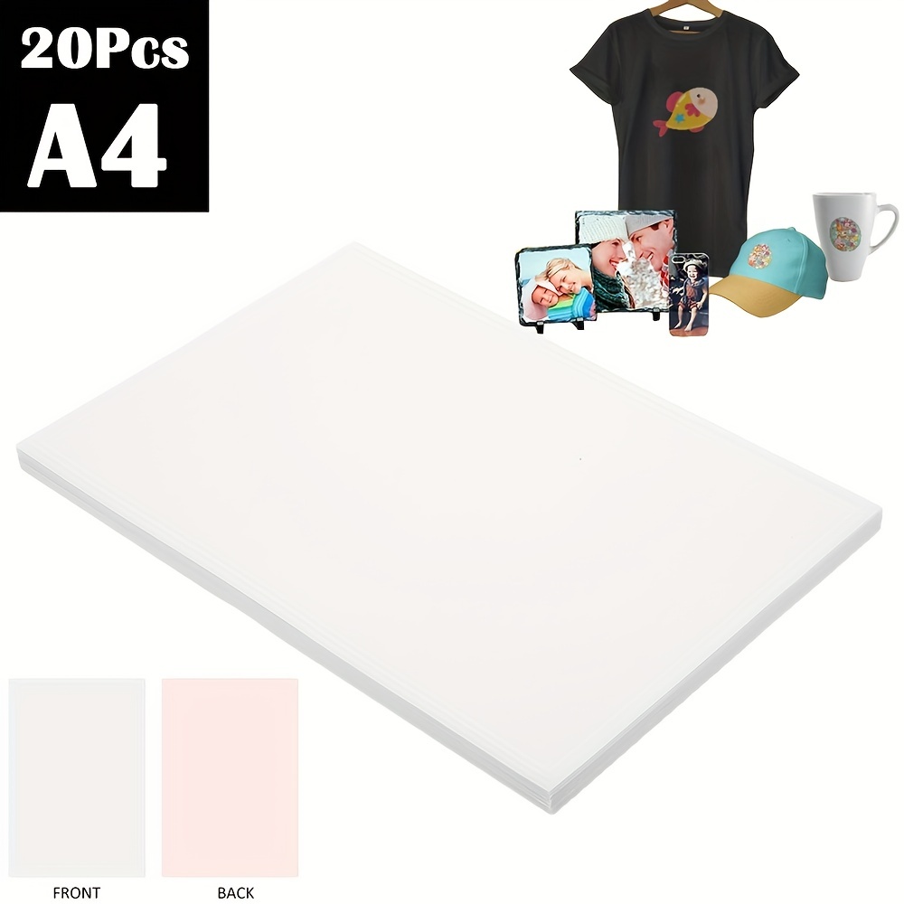 Dengmore Stencil Transfer Paper A4 Sublimation Transfer Paper for DIY Cup  and Cloth Easy Transfer 10PC
