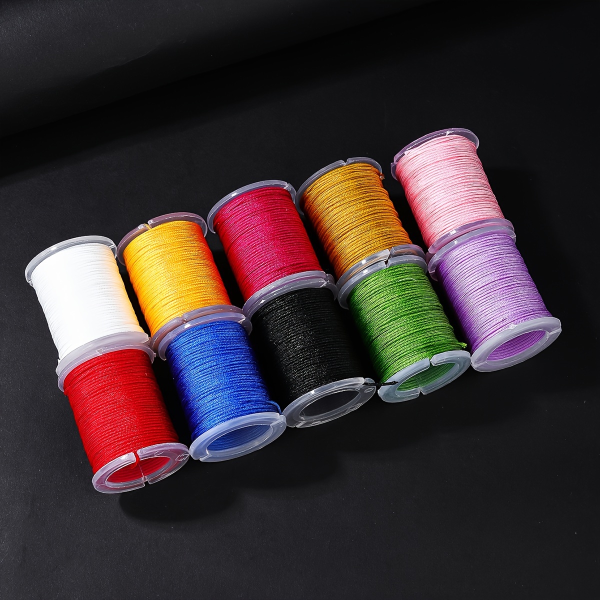 1pc Transparent Clear / Invisible Nylon Thread 0.6mm, Diy Threads And  Lines, Stringing Material, Beads
