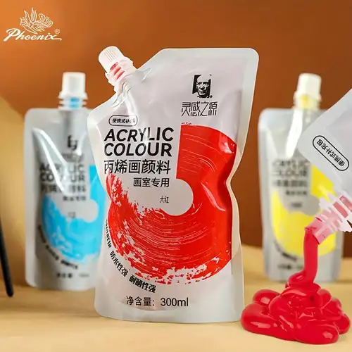Professional Acrylic Paint Set 24 Colors X Unique Jelly Cup - Temu