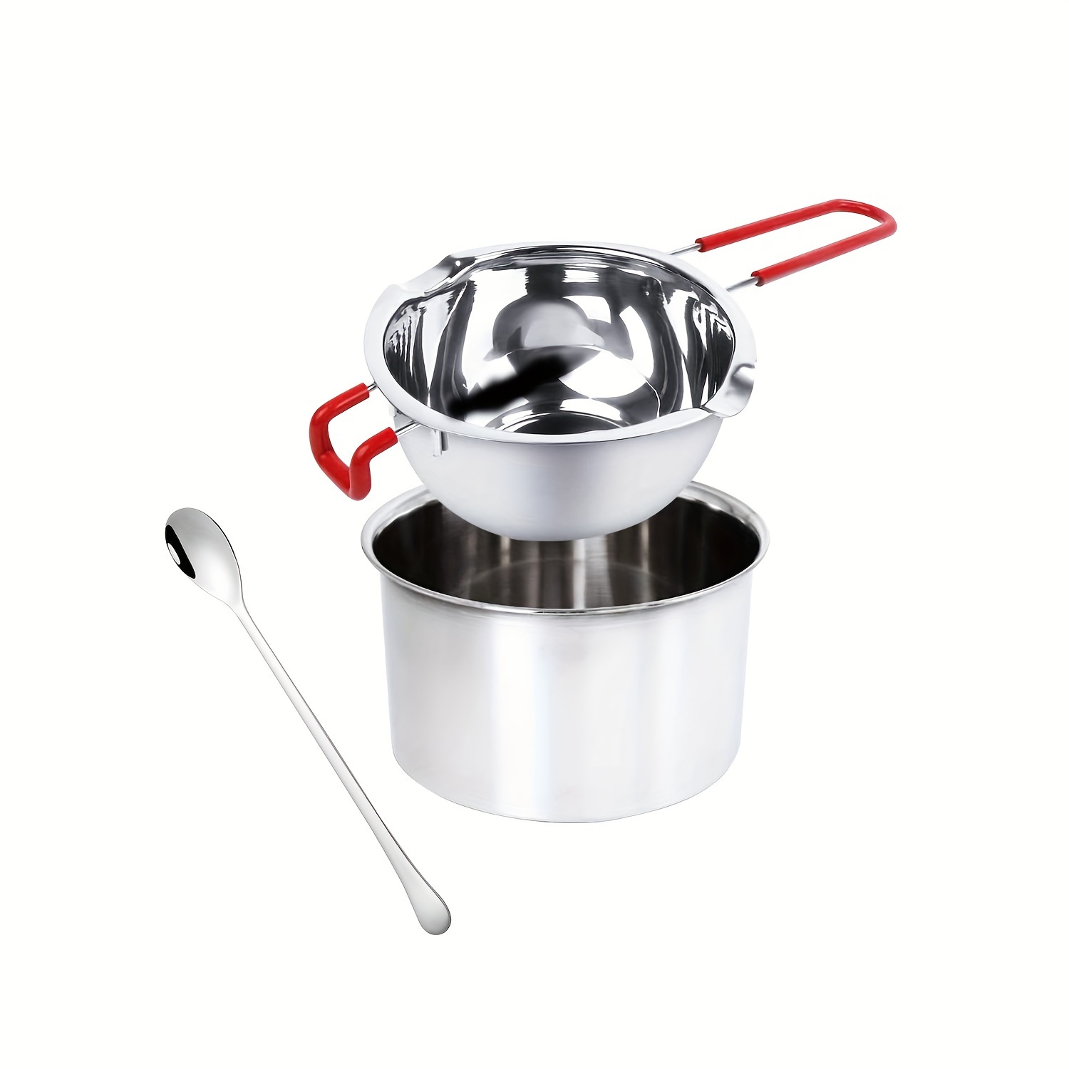 304 Stainless Steel Double Boiler For Candle Making, Melting Pot For  Butter, Chocolate, Candy, Cheese, Caramel, 600ml