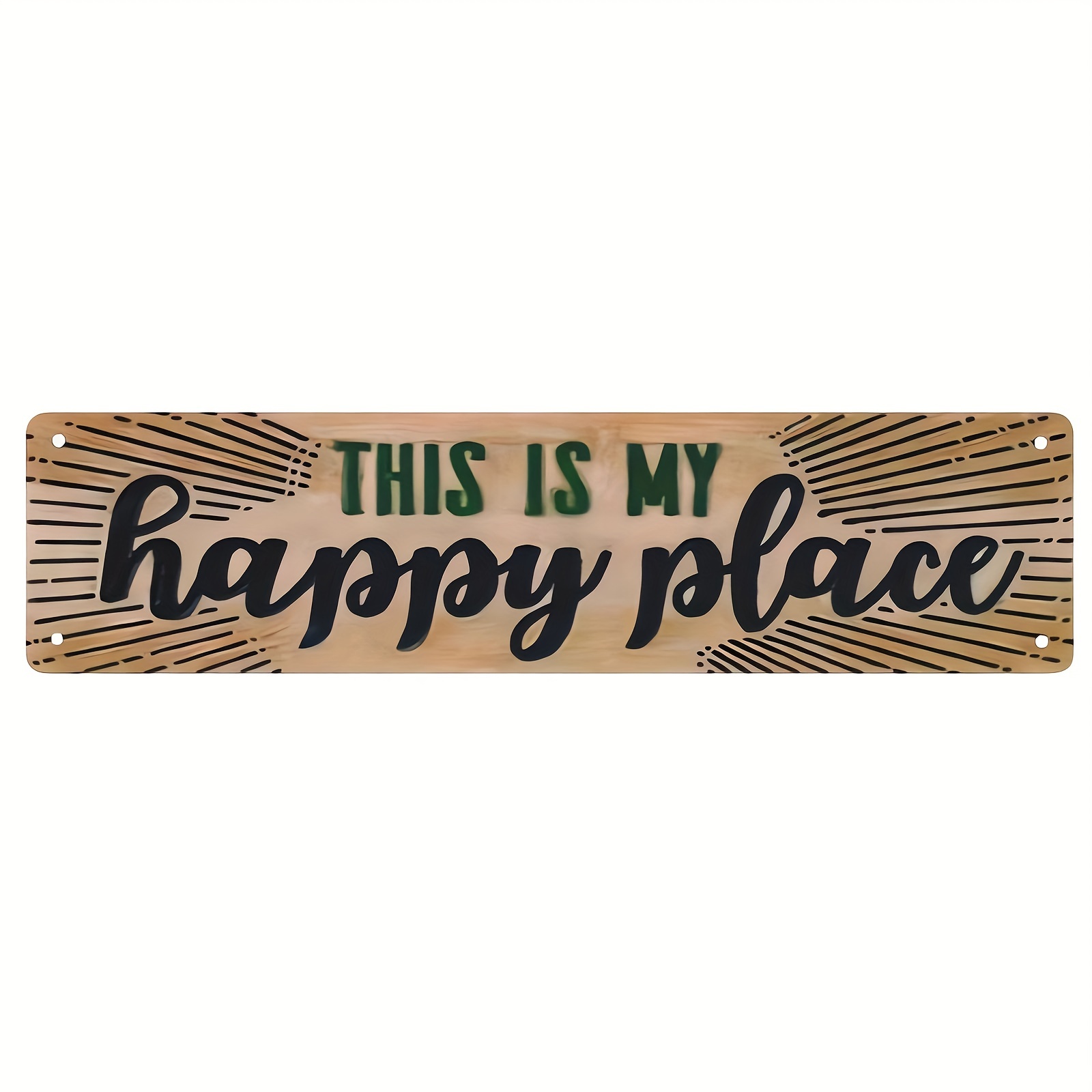 Happy Tin Sign Man Cave Funny Metal Sign Wall Decor - Temu Canada