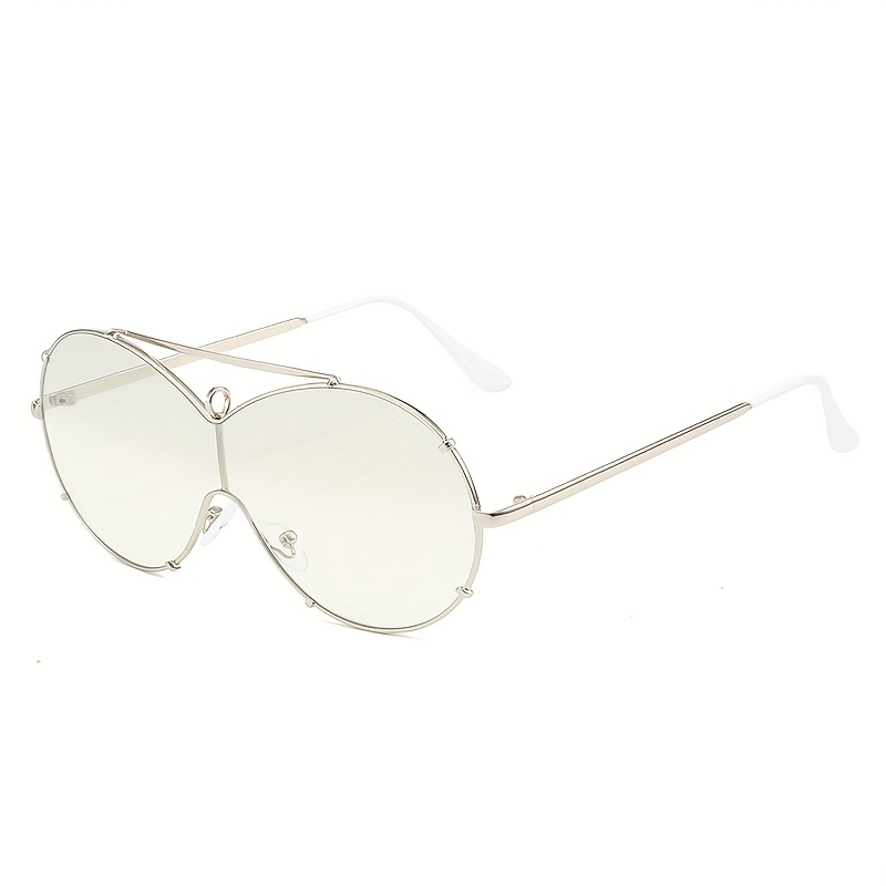 Oversized Square Aviator Sunglasses For Men Women Pilot Shades Golden Frame  Vintage Sun Glasses - Temu Australia