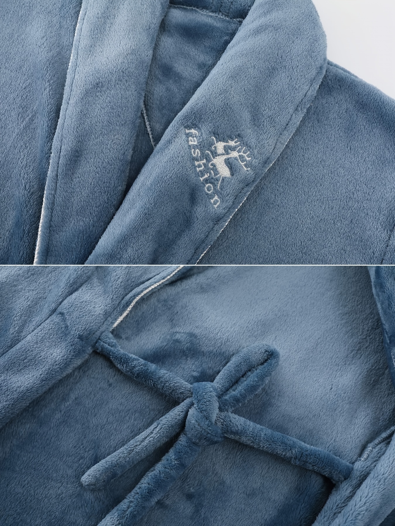 100% Cotton Velour Hooded Bathrobe  Made Exclusively for Orient Express