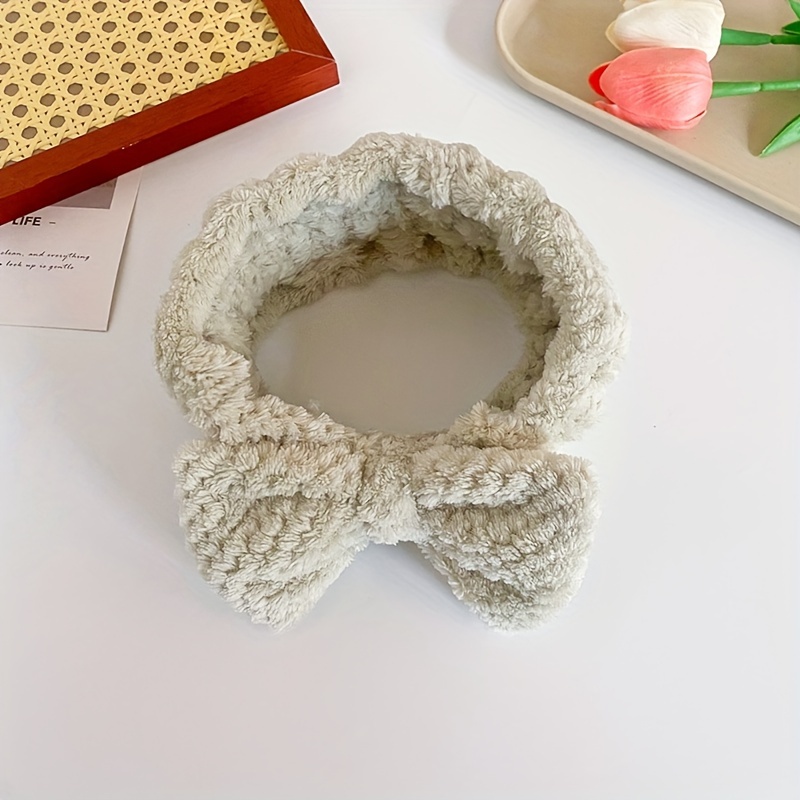 Plush Makeup Headband