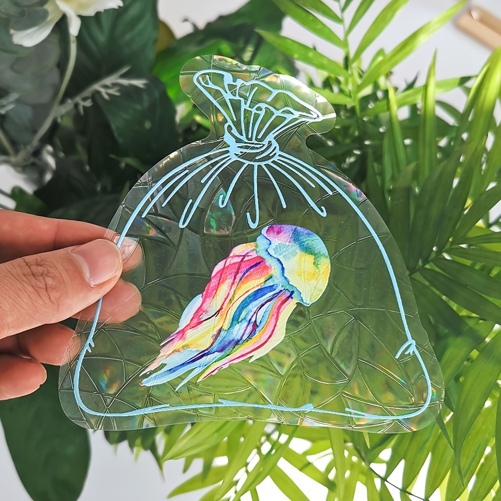 Sun Catcher Rainbow Prism Static Glass Window Sticker Pvc - Temu