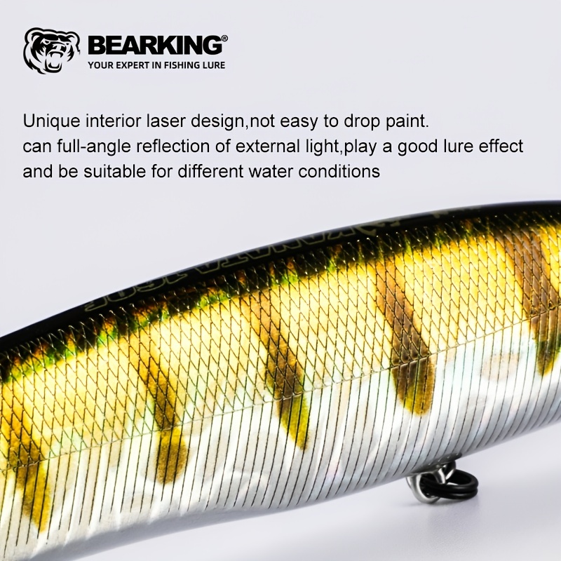 BEARKING 160mm 30g Hot fishing lures assorted colors minnow crank