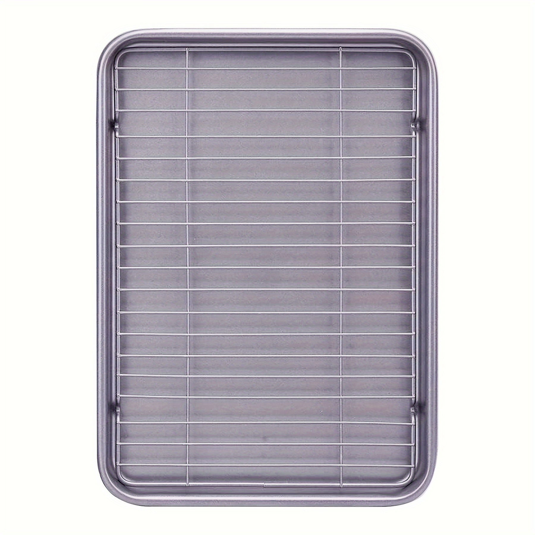 Stainless Steel Baking Sheet With Rack Set, Cookie Sheet With Cooling Rack, Heavy  Duty, Non Toxic & Easy Clean - Temu