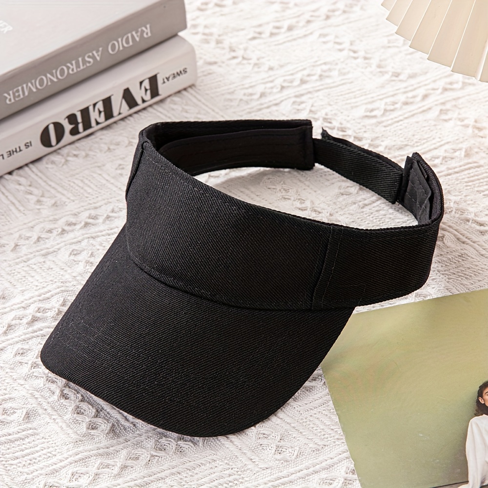 E-shop Japanische Koreanische Sonnenschutzmützen für Damen Herren, Offene Baseballkappe mit Schirm, Outdoor-Sonnenschutz, Sportliche Unifarbene Mütze
