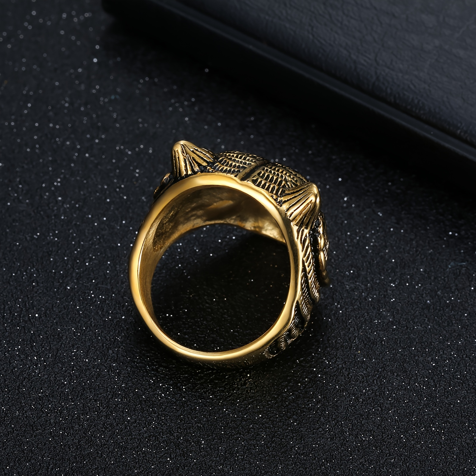 Men's Tiger Ring, Bold Statement Piece