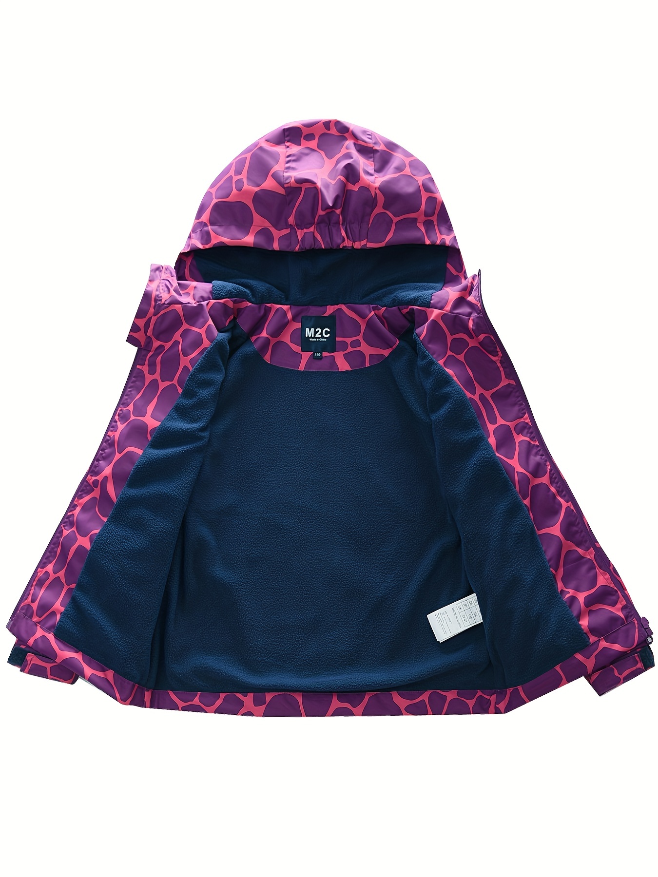 Crivit Pro Girls' Hooded Snow Jacket, purple : : Fashion