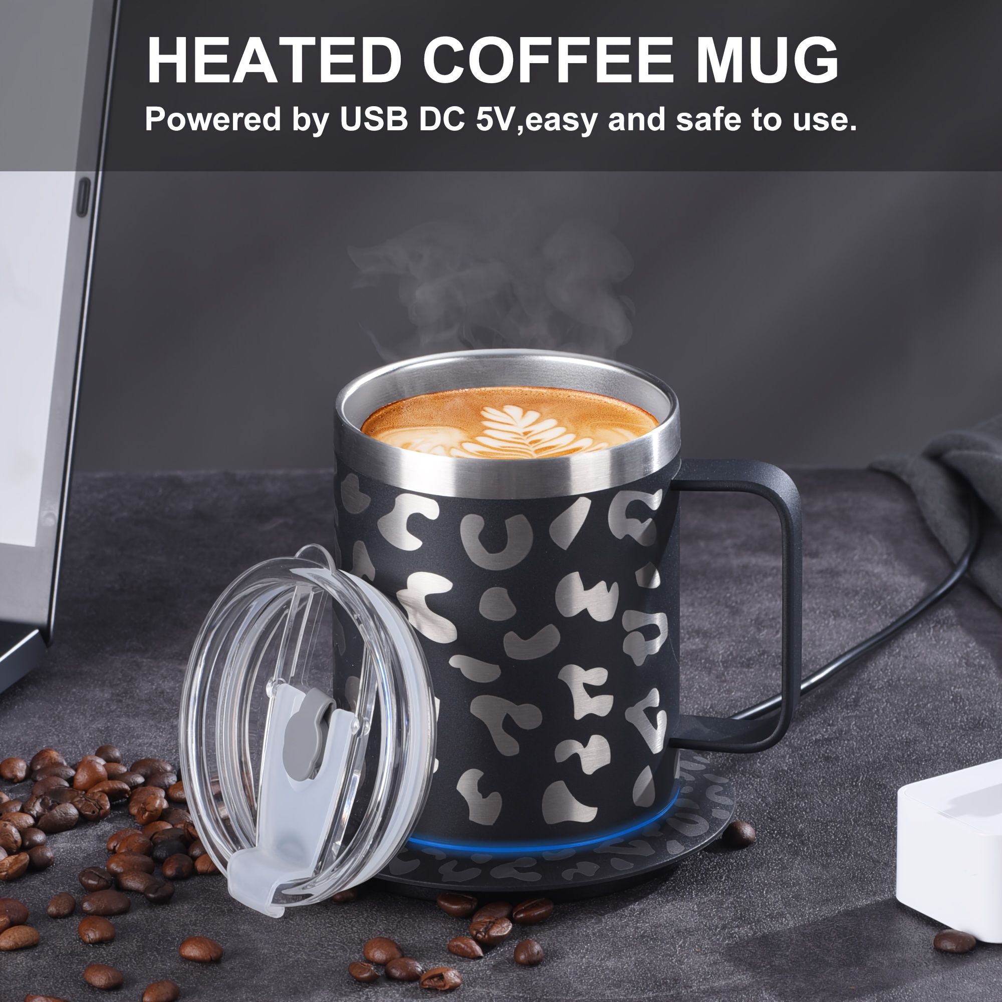  Self Heating Coffee Mug Electric Coffee Mug Warmer