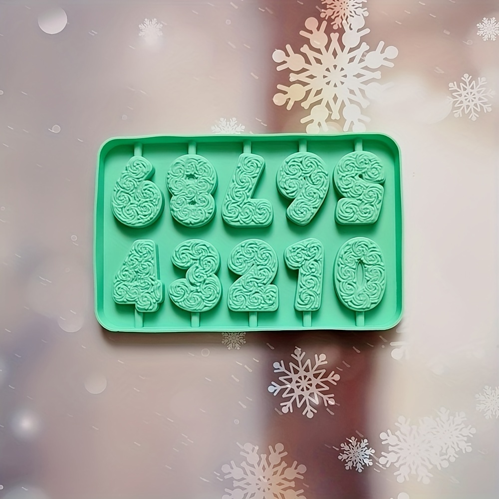Round Snowflake Pop Candy Molds - Confectionery House