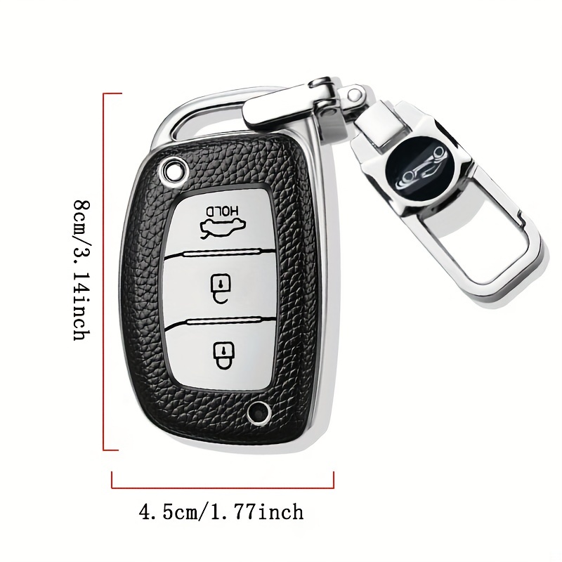 KEY Fob COVER für Hyundai i30 Autoschlüssel Zubehör Schlüsselanhänger -   Österreich