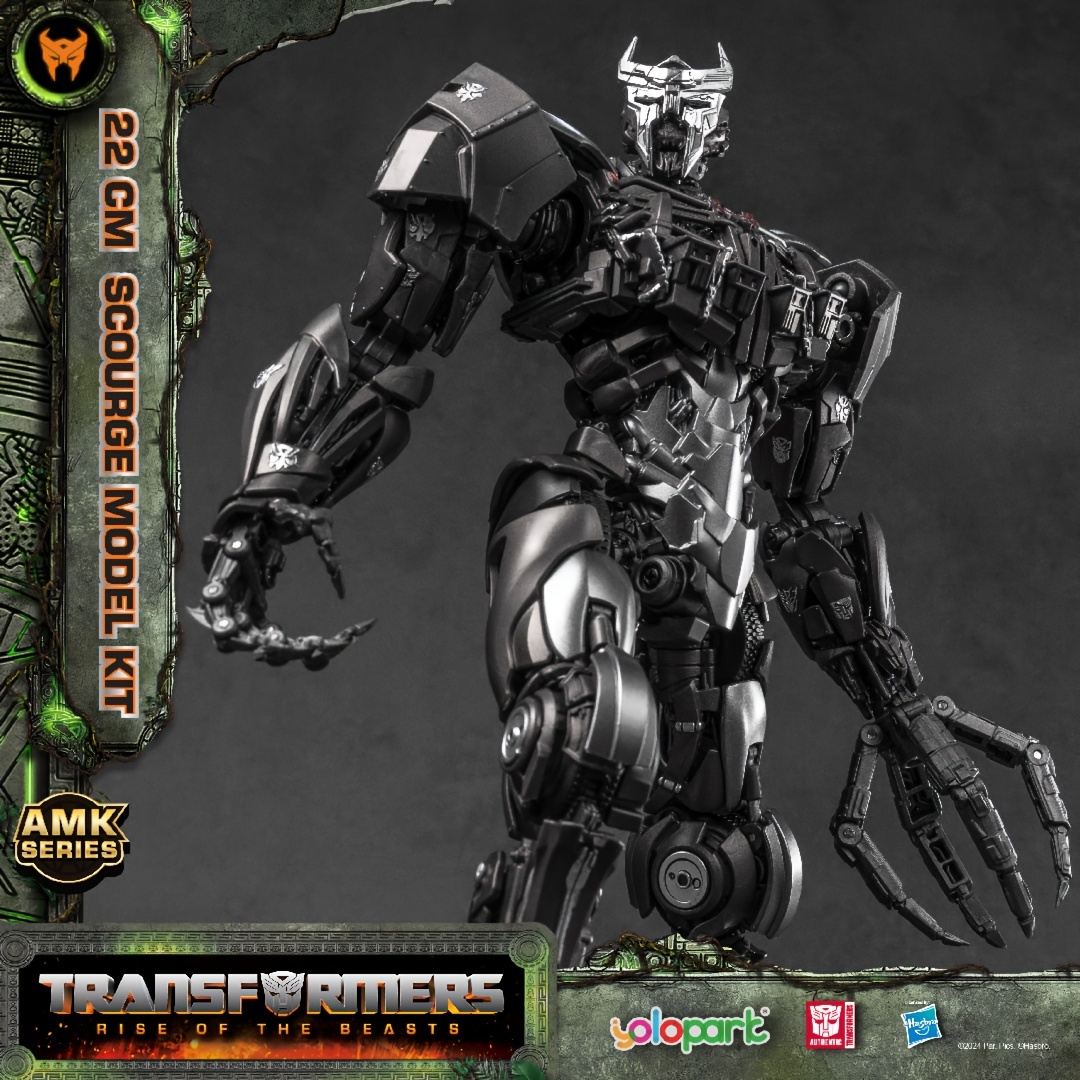 Transformers Toys Scourge Action Figure, Rise Of The Beasts, 8.66 Inch  Pre-assembled Model Kit Amk Series, Today's Best Daily Deals