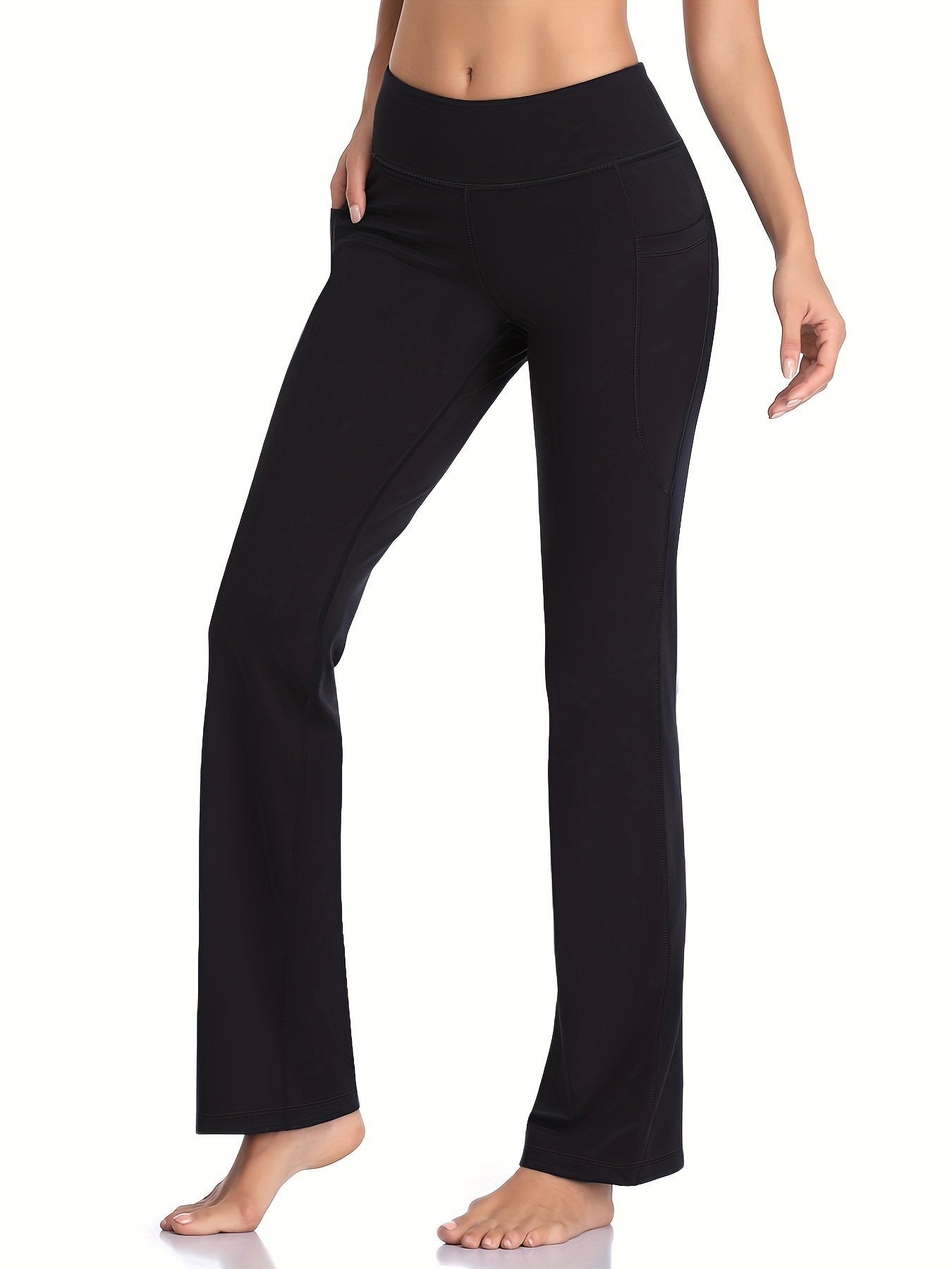 Women's Loose Flare Yoga Pants, Flare Leggings, Soft High Waisted Workout  Casual Bootcut Pants