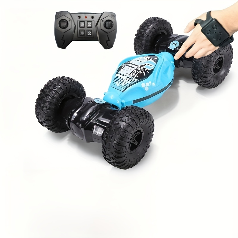 2023 Nouvelle voiture télécommandée Rc Stunt Car Toys Télécommande Voiture  Pour Adultes, 4WD 2.4GHz Voiture Rc Contrôlée à la Main avec Musique  Légère, Détection de Gestes Rc St