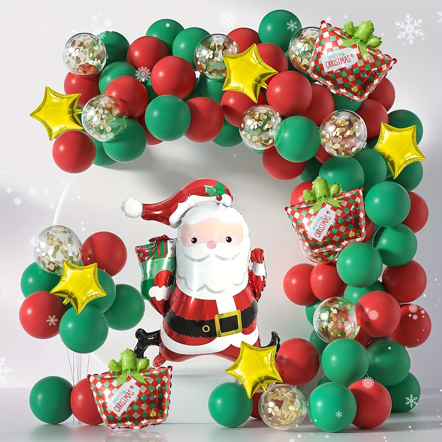 Christmas Party Balloon Garland Christmas House Decor Dark - Temu