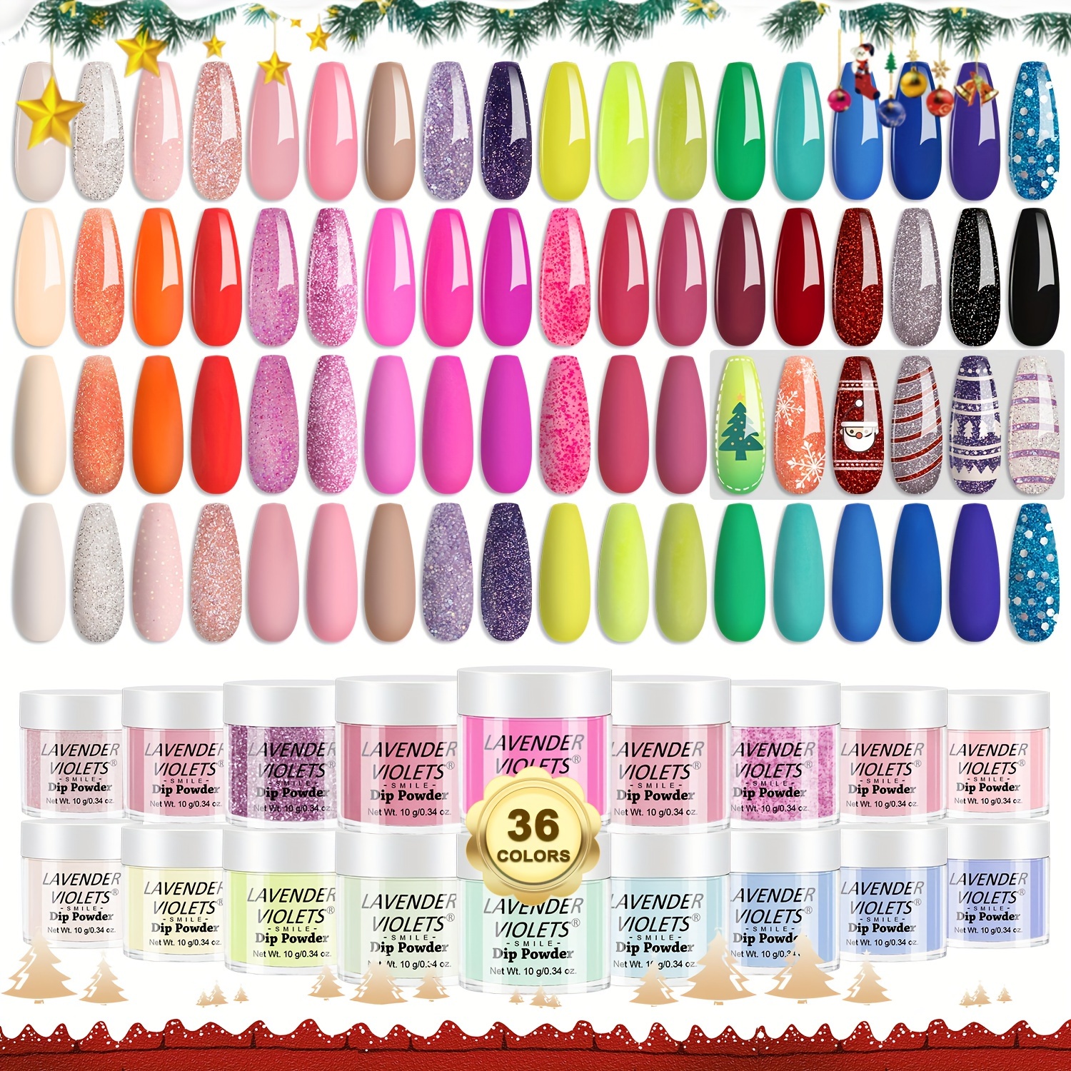 Temperature Color Changing Dip Powder Nail Kit Starter 4 - Temu