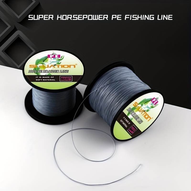 546yds Red Fishing Line Nylon Super Strong Wear resistant - Temu