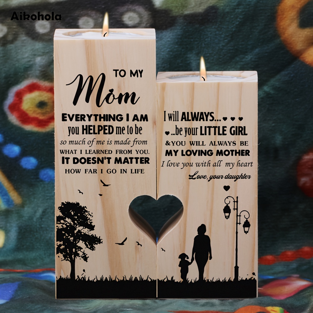 Love You Mom I Gift For Mom Candle