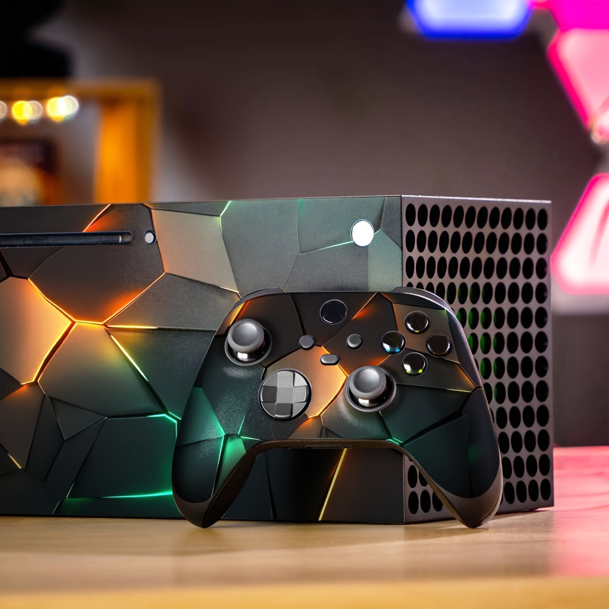 Set d'autocollants de skin de console - Convient pour Xbox Series