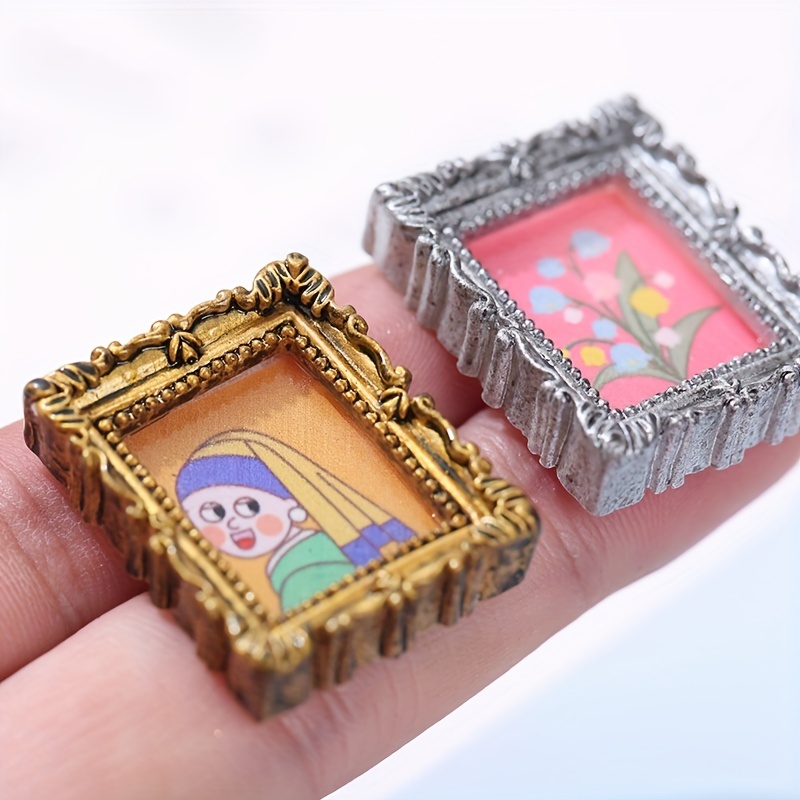 1: 12 Dollhouse Miniature Oil Painting with Frame for Dollhouse Decor  Accessories - China Painting and Oil Painting price