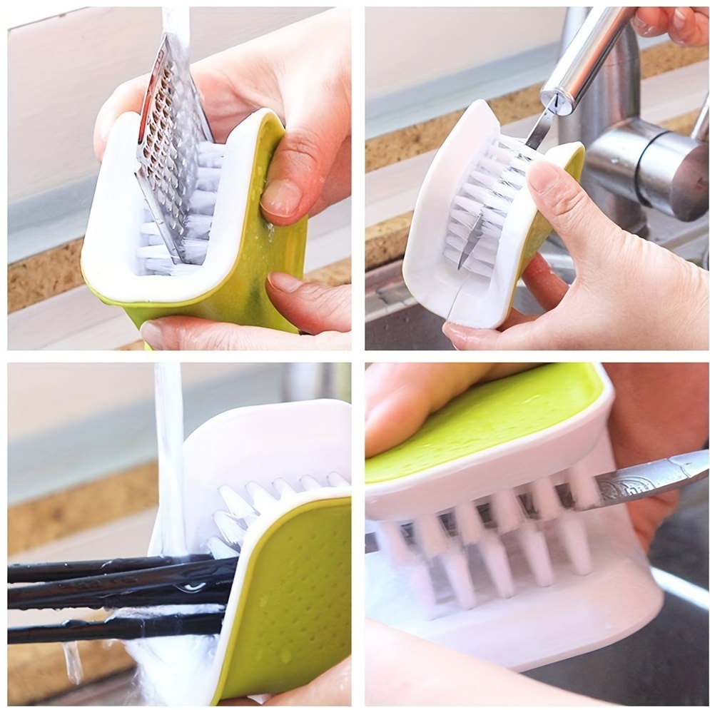 Creative Kitchen Cutlery Cleaner Knife Fork Spoon Scrubber - Temu