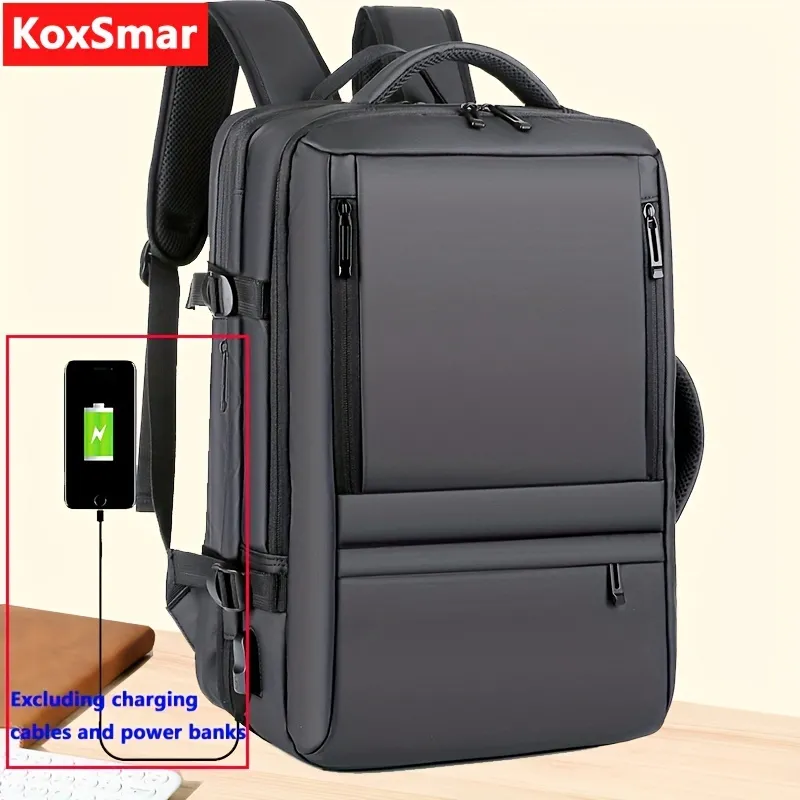 Computer Laptop Carry Bag Office Designer Waterproof Business Laptop  Briefcase Bag Backpacks For Men Women, Water Resistant College School  Airline Approved Work Bag With Usb Charging - Temu