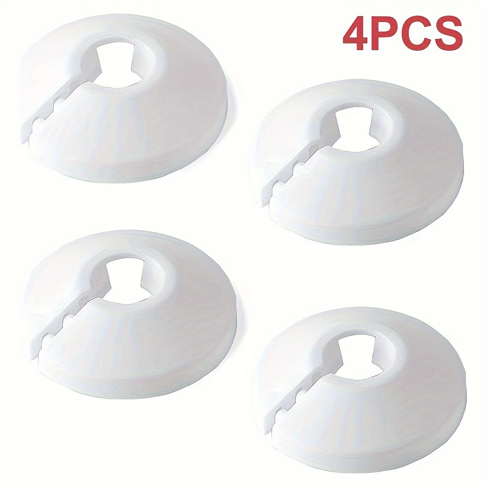 4/8/10pcs Radiator Pipe Clamp Covers, Floor Decorative Radiator, Wall-mounted Pipe Cover, Plumbing Faucet Accessories