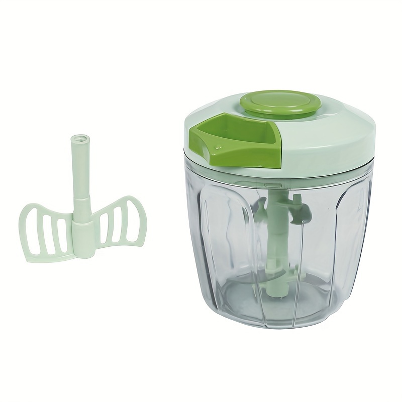 1Pcs Household Manual Meat Grinders Multifunctional Hand-pulled Juicer  Blender 5 Blades Food Processor Meat Mincer