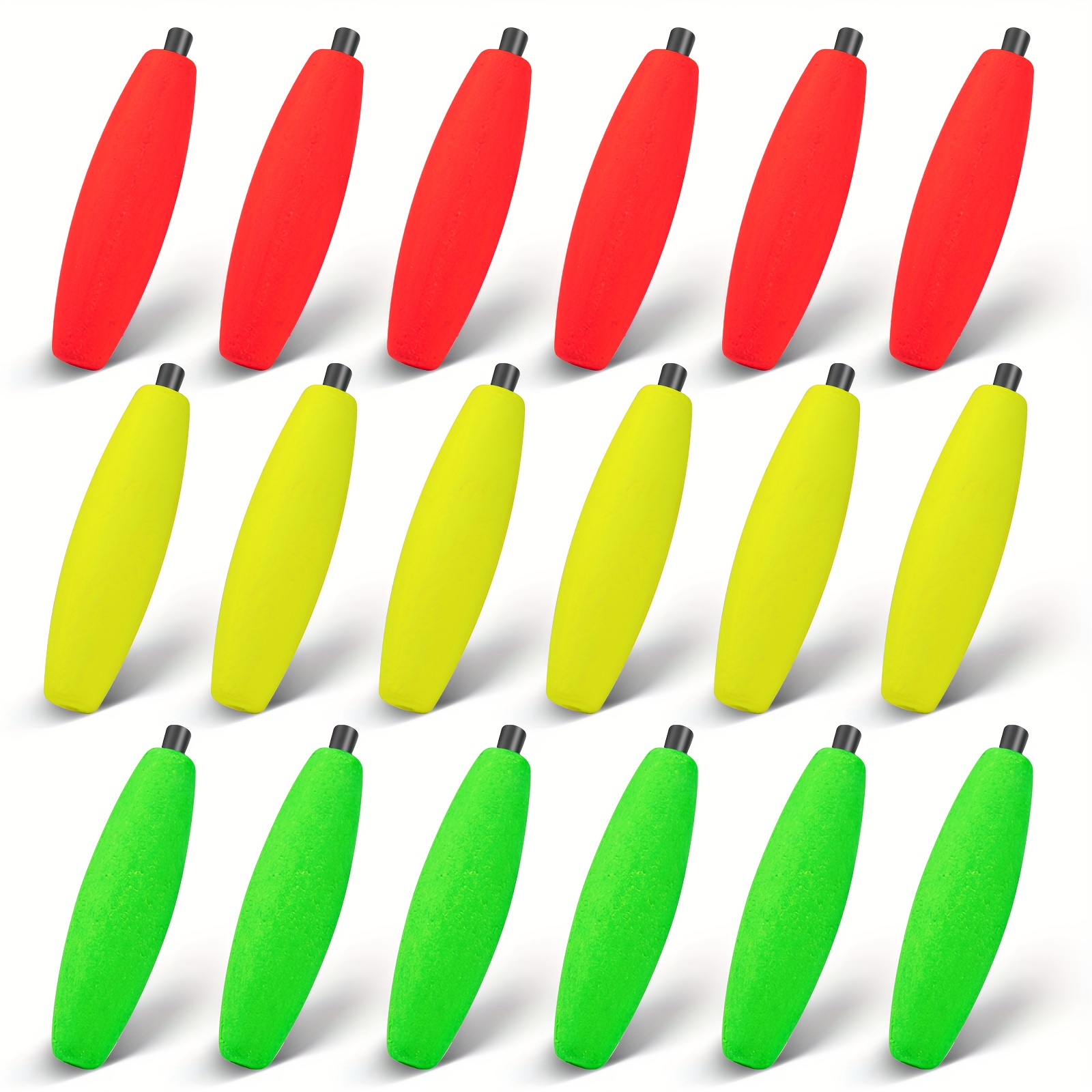 Cheap Oval Multicolor Float Stopper Space Beans Fishing Bobber Fish Buoy  Fishing Line Plug Float