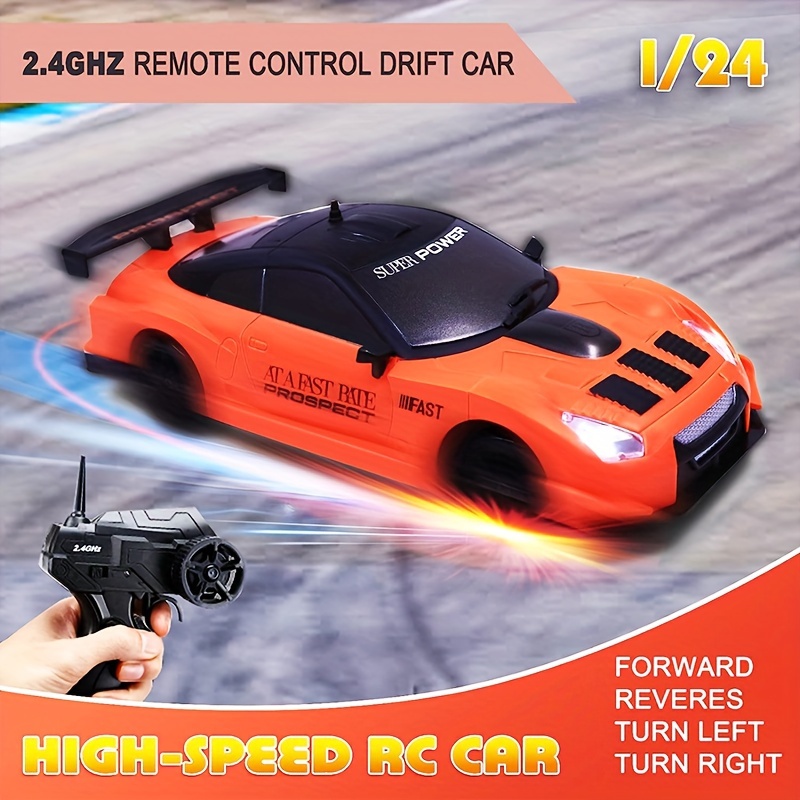 2.4g Drift Rc Car 4wd Rc Drift Car Toy Télécommande Gtr Modèle