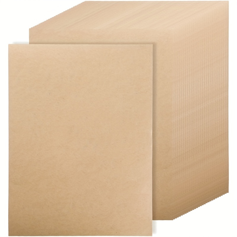 BOX USA Kraft Brown Paper Sheet, 50#, 24 x 36, 100% Recycled Paper, 500  Sheets Per Case, Ideal for Shipping, Packing, Moving, Gift Wrapping, Craft