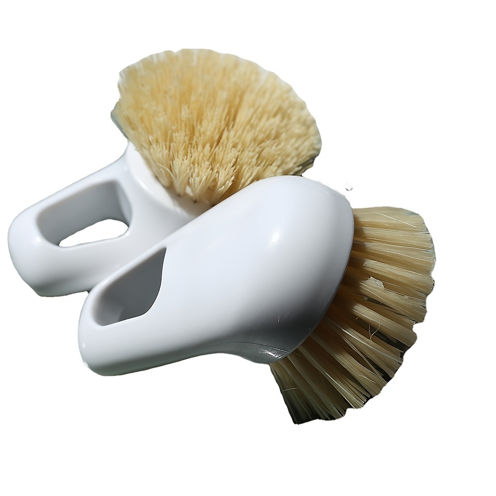 Kitchen Pot and Bowl Brush Plastic Short Handle Cleaning Brush