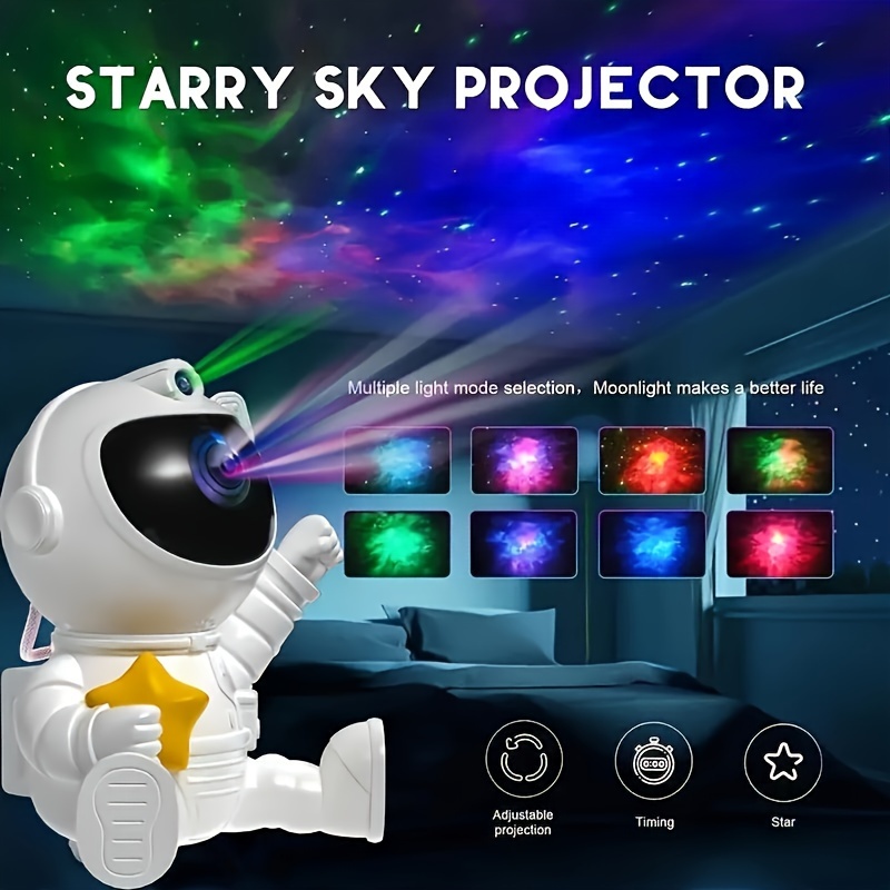 Astronauta Proyector De Estrellas - Temu