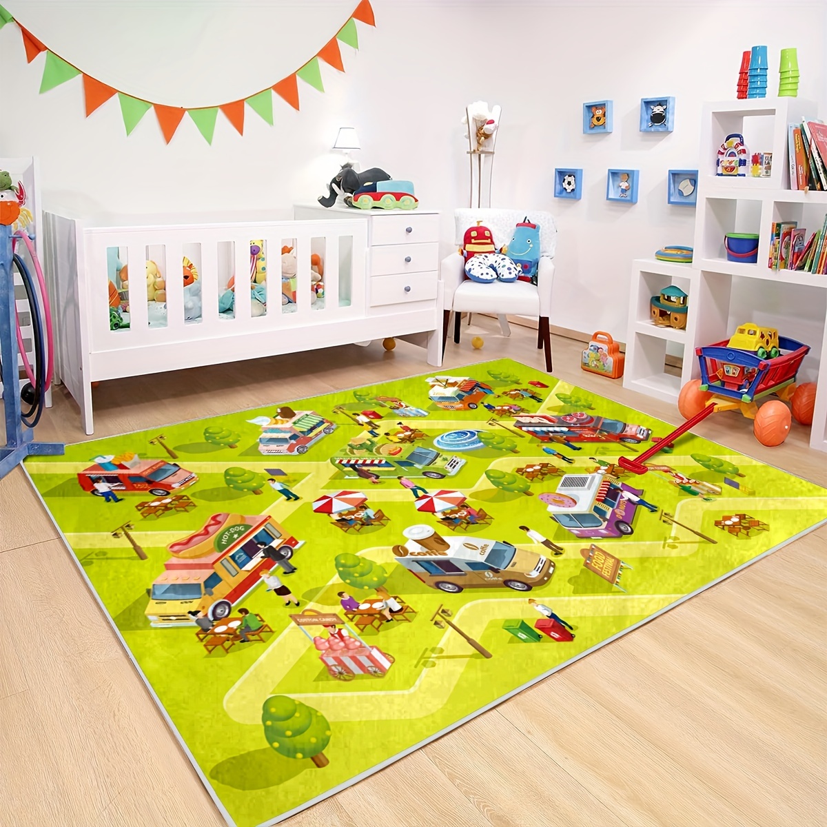 1pc Alfombra Juego Bebés Sala Juegos Alfombra Niños Pequeños - Temu