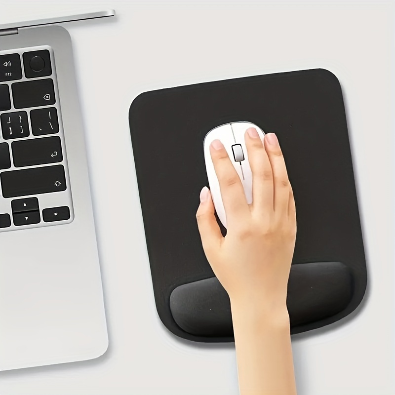 Tapis de souris avec repose-poignet pour ordinateur portable Mat Anti-slip  Gel Wrist Support Wristband Tapis de souris tapis pour pc portable Macbook  Ordinateur Eva