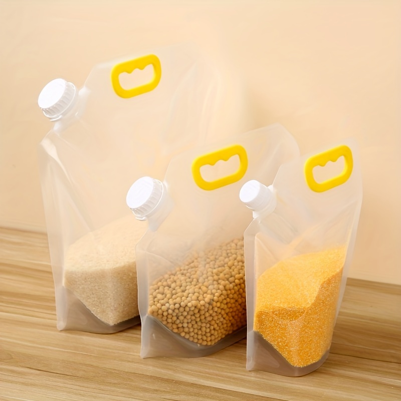 Food Storage Bags Portable Folding Sealed Food - Temu